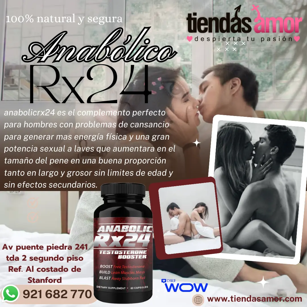 Anabolic RX 24 no solo te ayuda a aumentar tu vitalidad sino que también puede reforzar tu resistencia