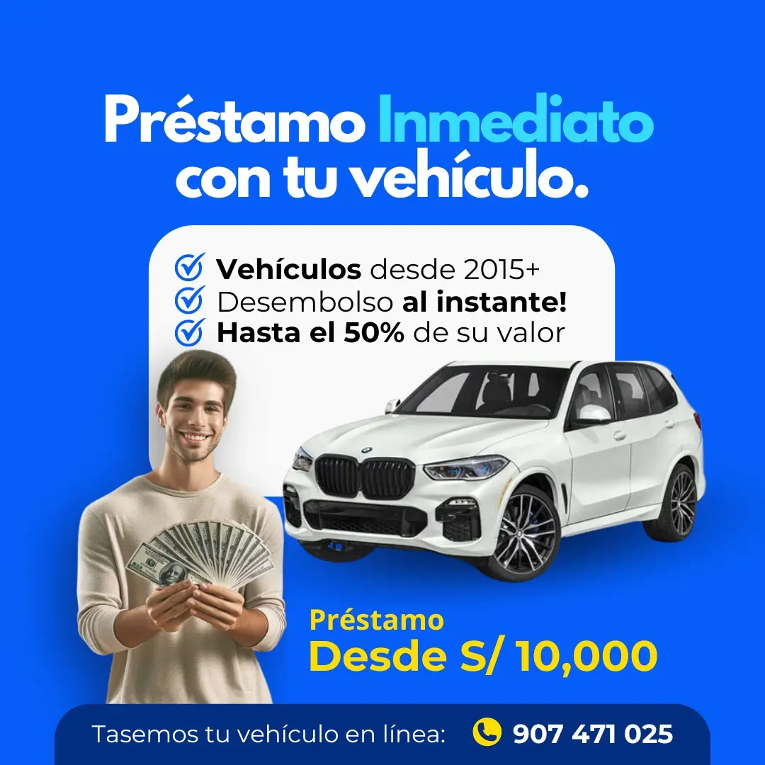 Obten tu prestamo con garantia vehicular al instante