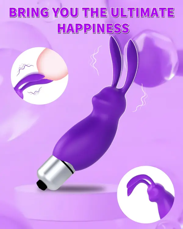 MINI RABBIT VIBRADOR - ESTIMULANTE DE CLITORIS - SEXSHOP MIRAFLORES