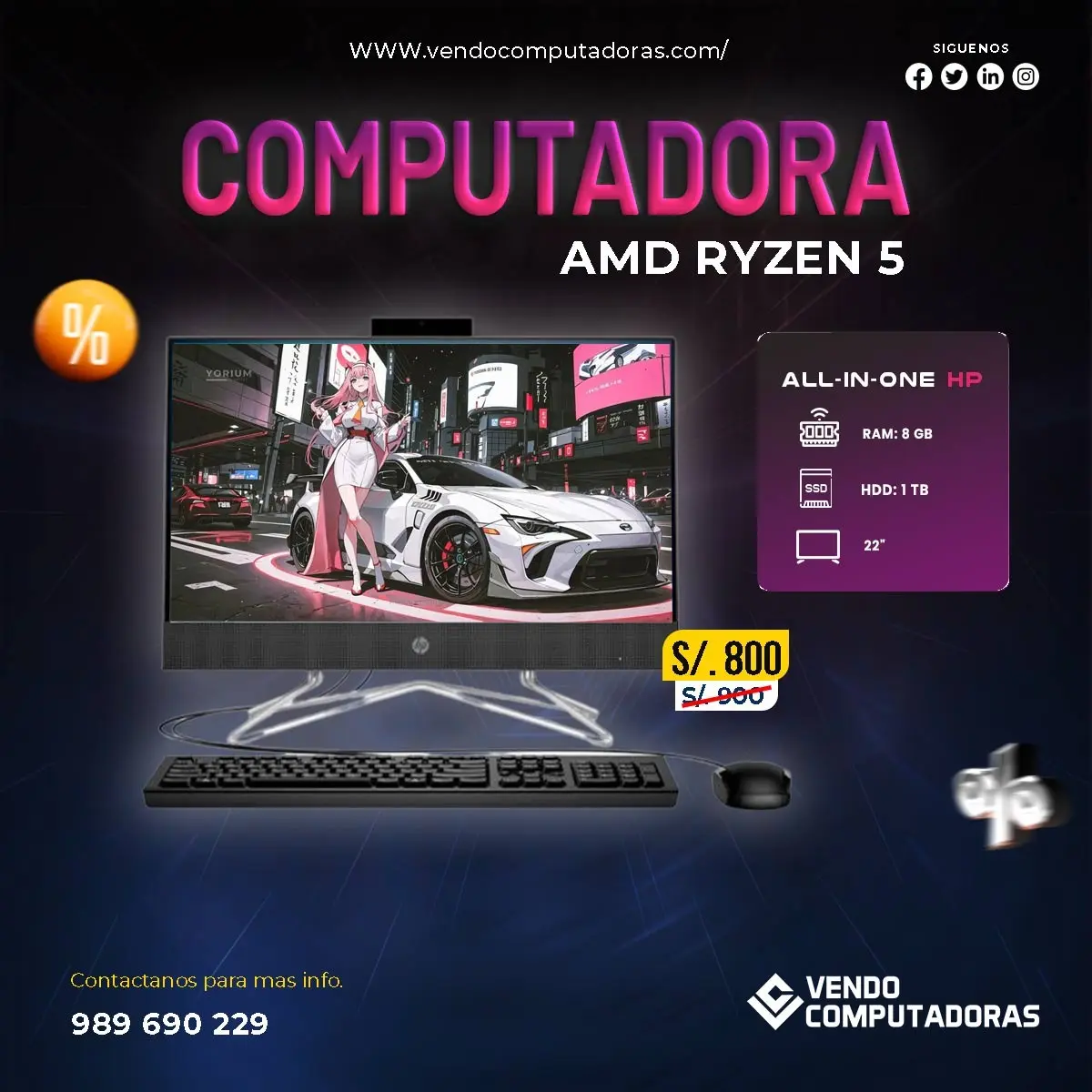 COMPUTADORA AMD RYZEN 5