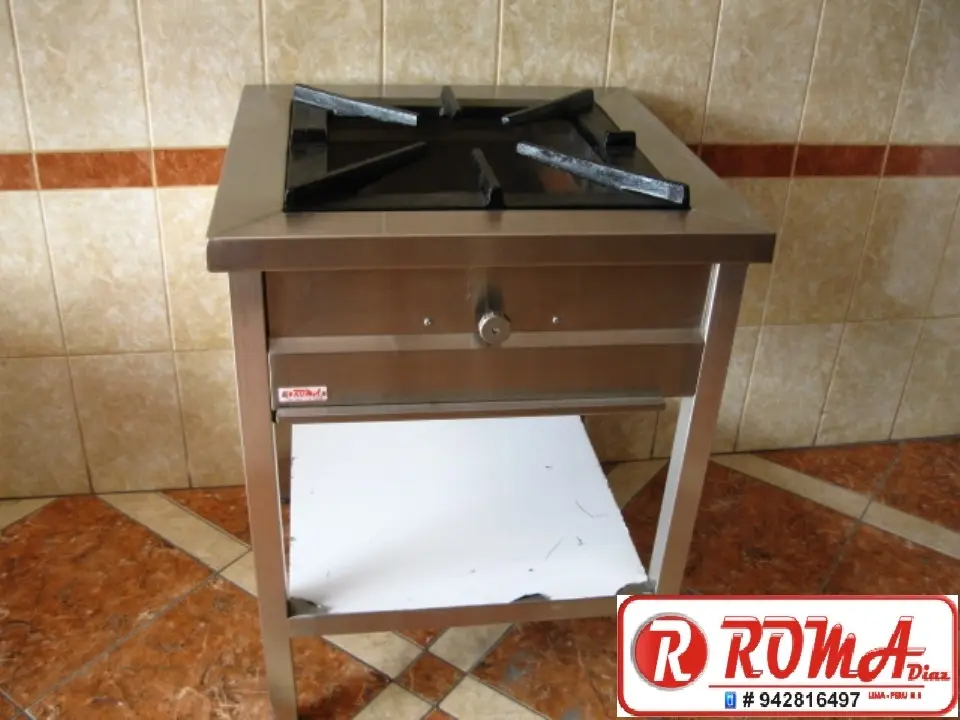 COCINA INDUSTRIAL ACERO INOXIDABLE ROMA DIAZ