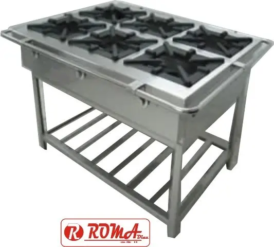 COCINA INDUSTRIAL ACERO INOXIDABLE ROMA DIAZ