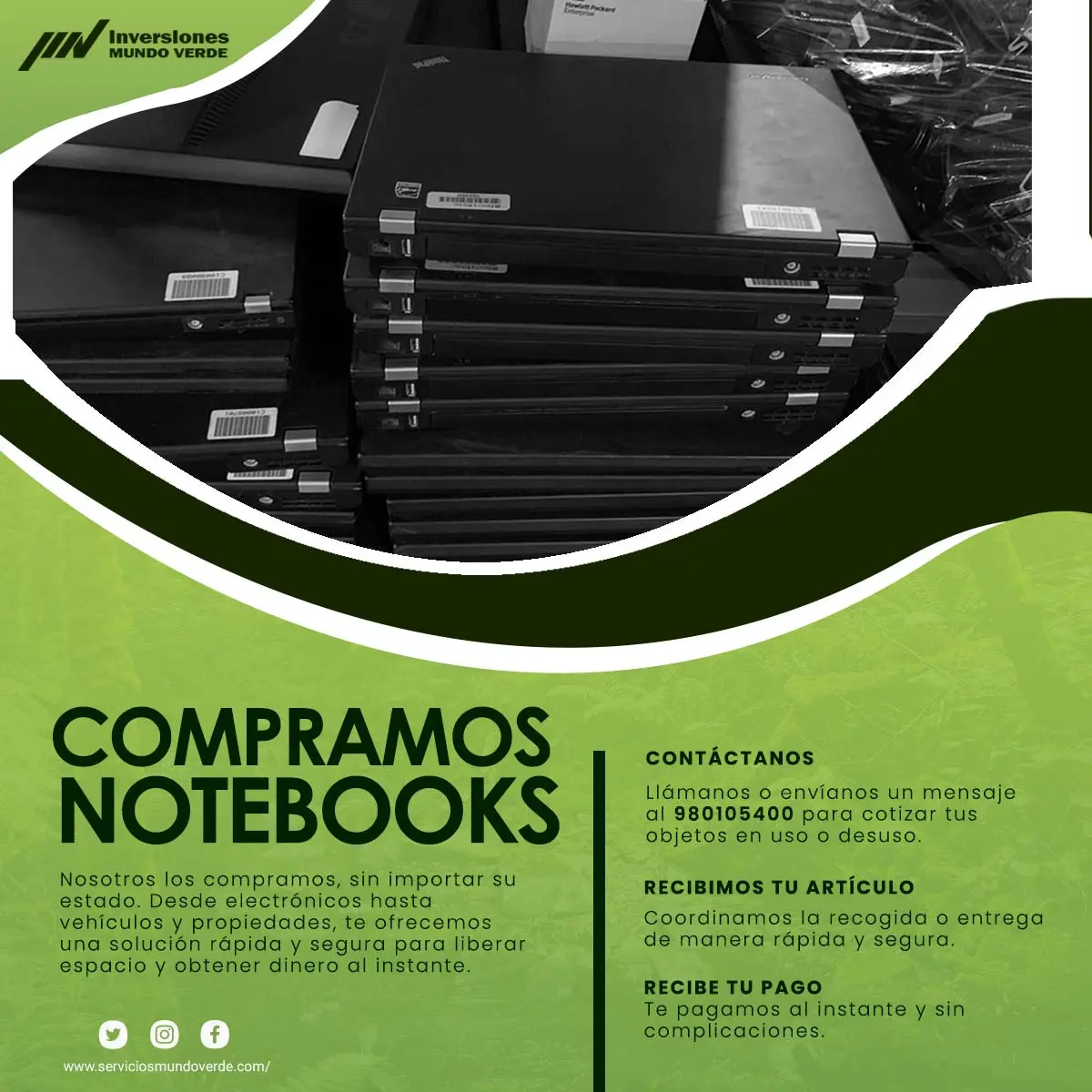 COMPRAMOS NOTEBOOKS 