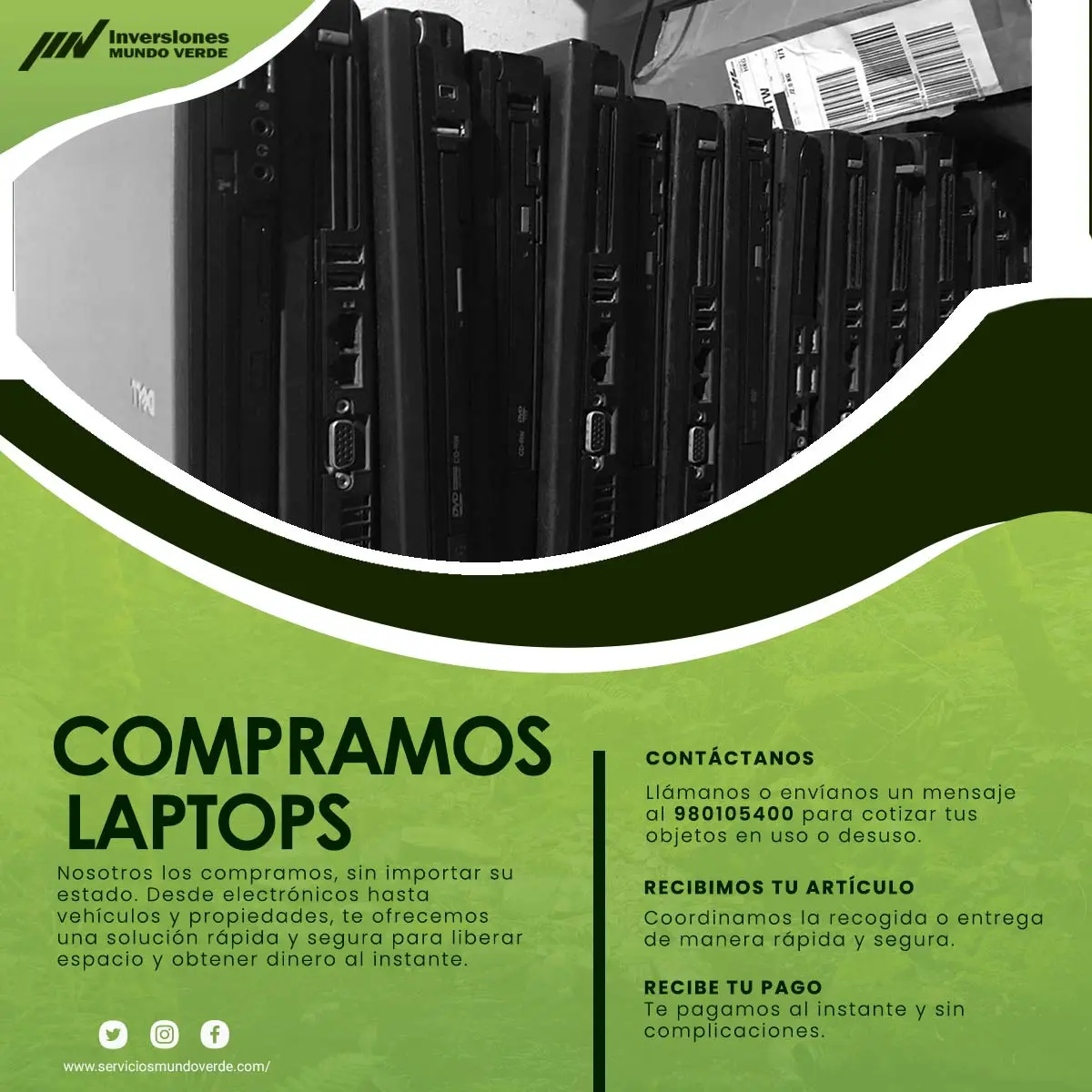 COMPRAMOS LAPTOPS