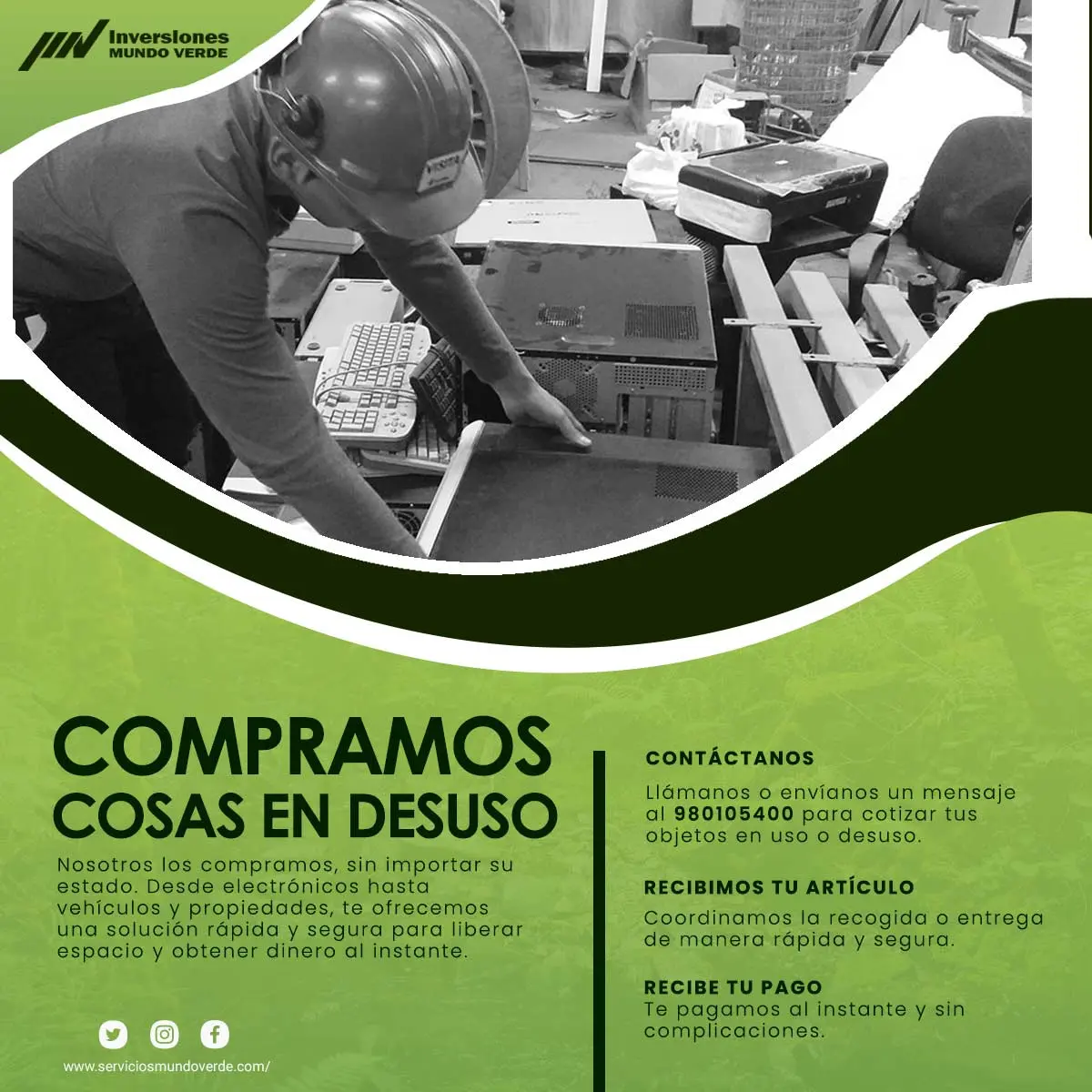 COMPRAMOS COSAS EN DESUSO 