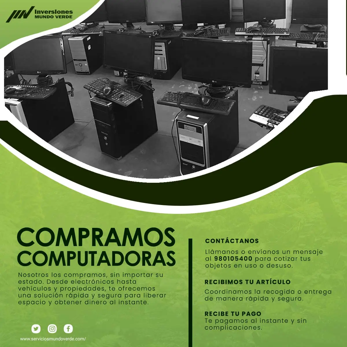 COMPRAMOS COMPUTADORAS 