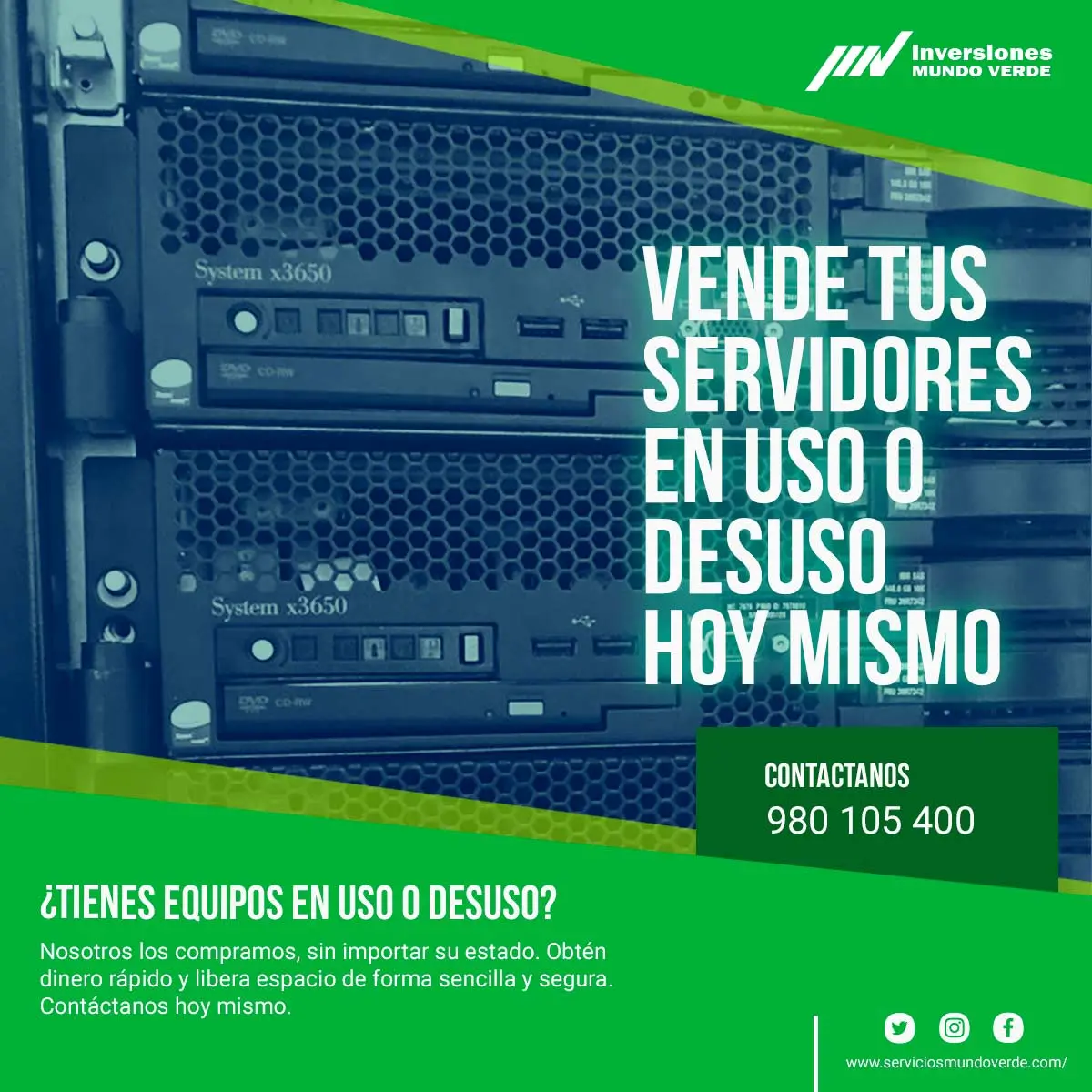 COMPRAMOS SERVIDORES 