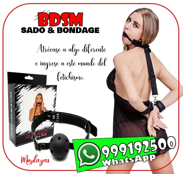 MORDAZAS BDSM SADO BONDAGE FETISH - SEXSHOP MIRAFLORES