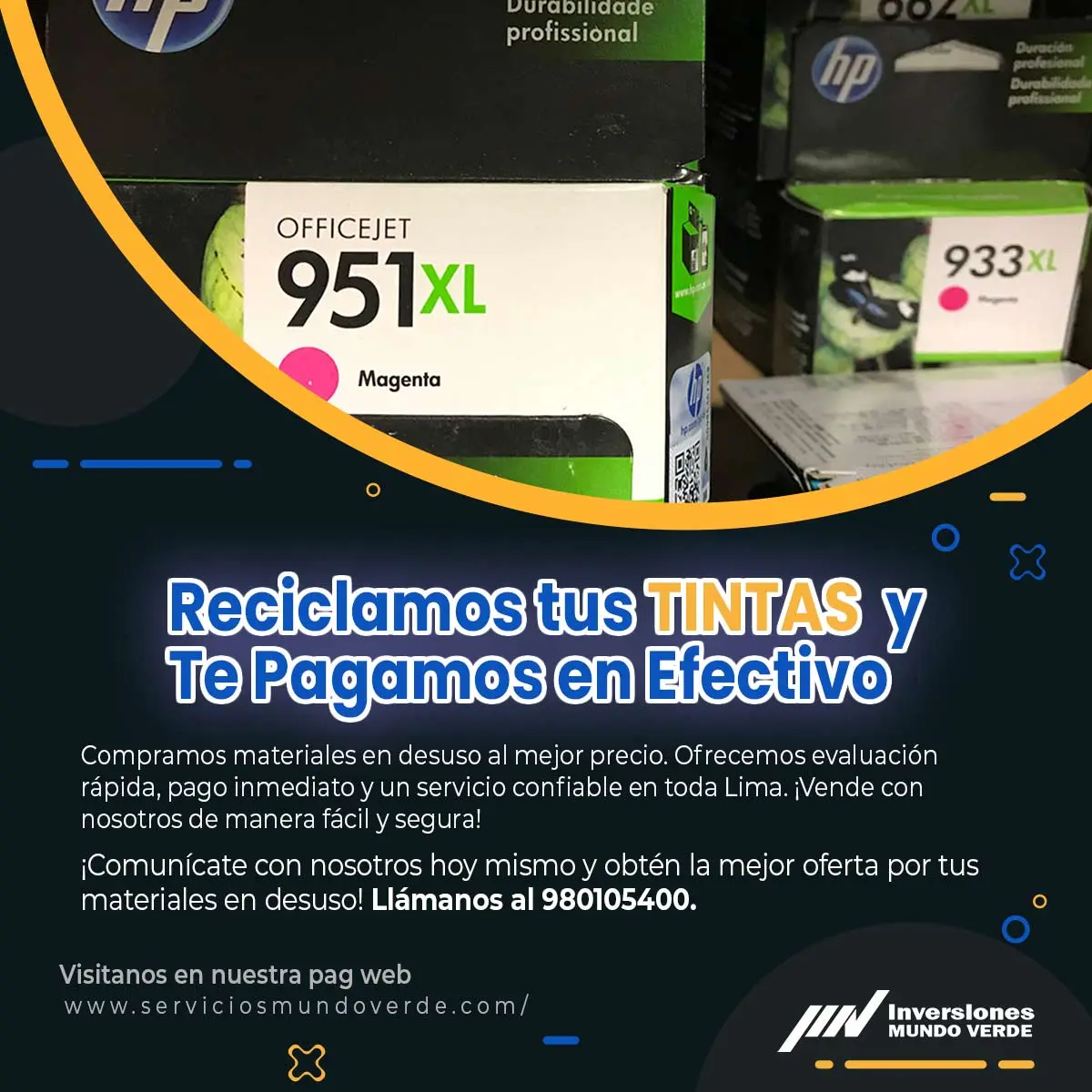 COMPRAMOS TINTAS