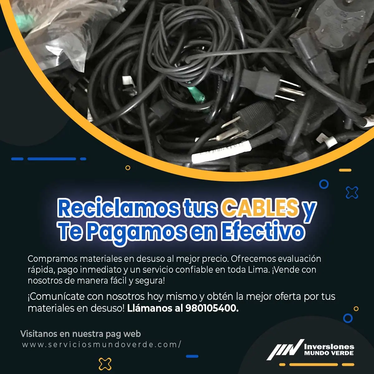 COMPRAMOS CABLES 
