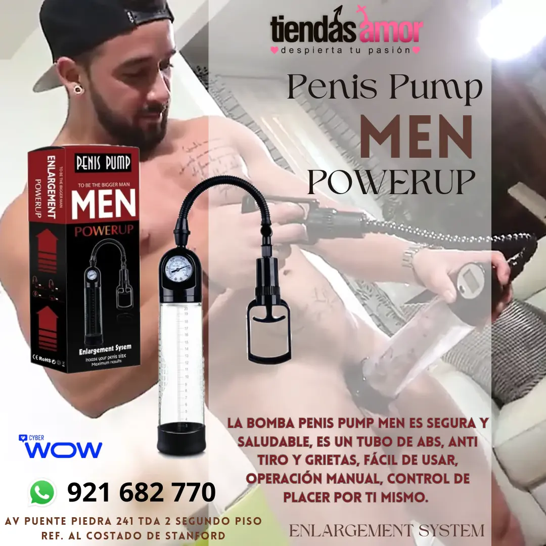 Bomba Para Pene Penis Pump Men precisión el efecto de aumentar control de placer por ti mismo