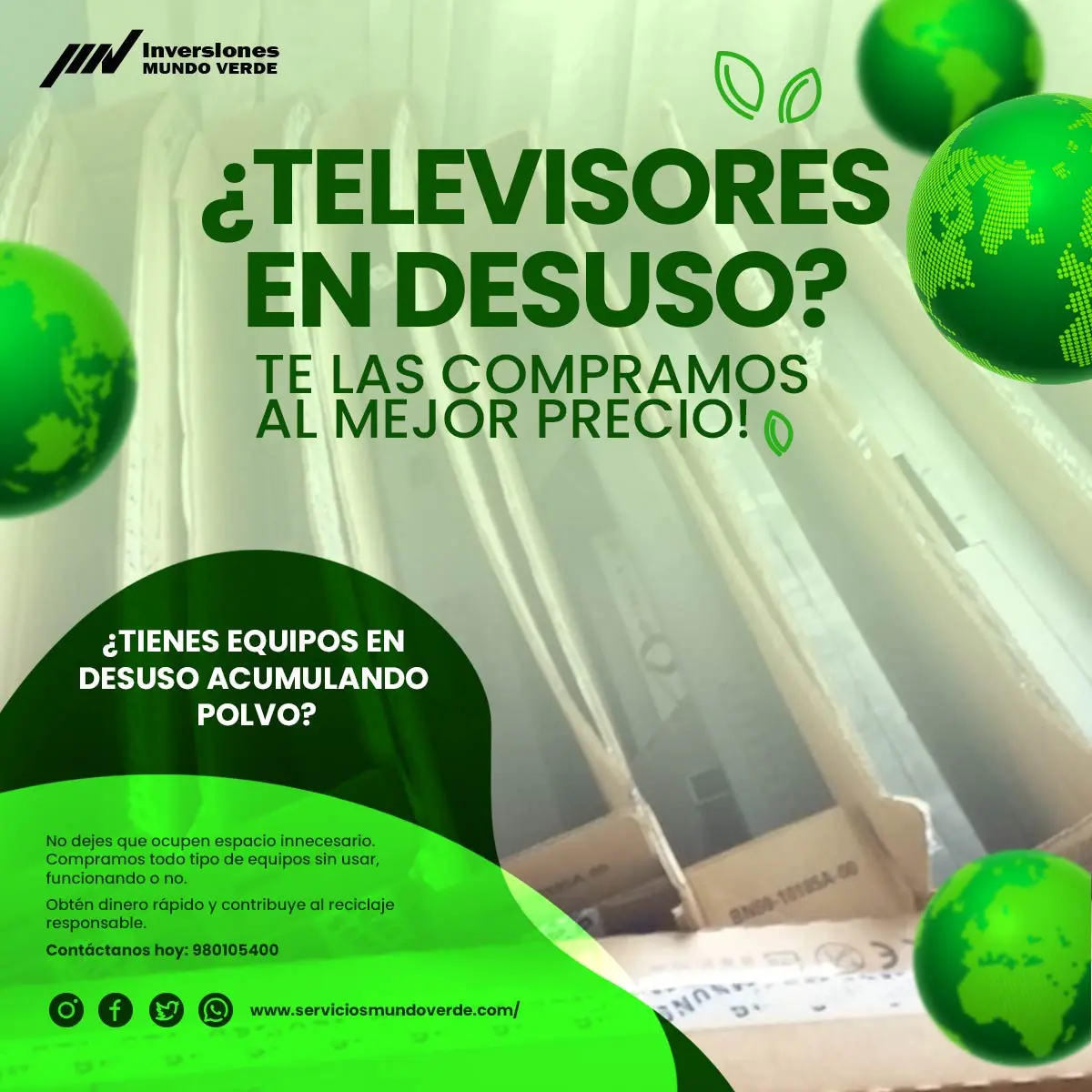 COMPRAMOS TELEVISORES