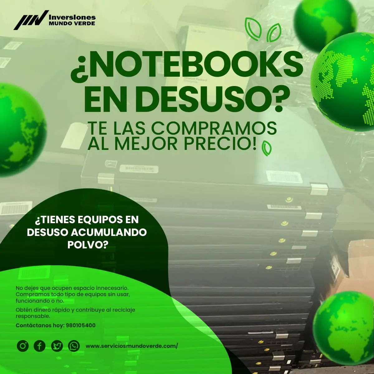 COMPRAMOS NOTEBOOKS 