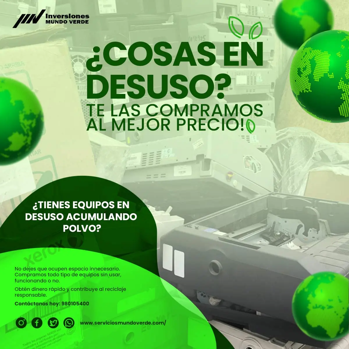 COMPRAMOS COSAS EN DESUSO 