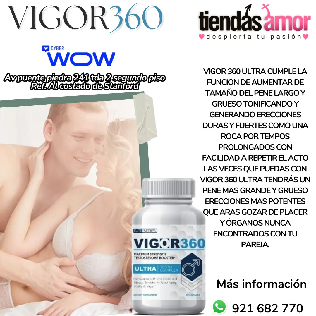 Vigor 360 Original Orgasmos más intensos y un placer sexual más profundo