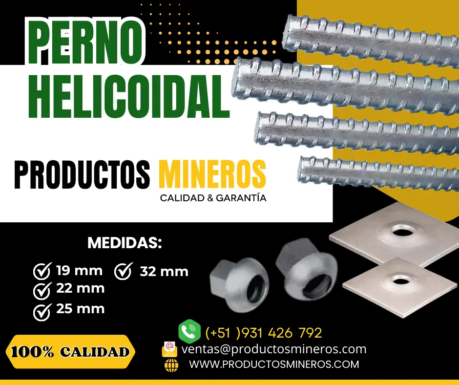 PERNOS HELECOIDALES - PERÚ