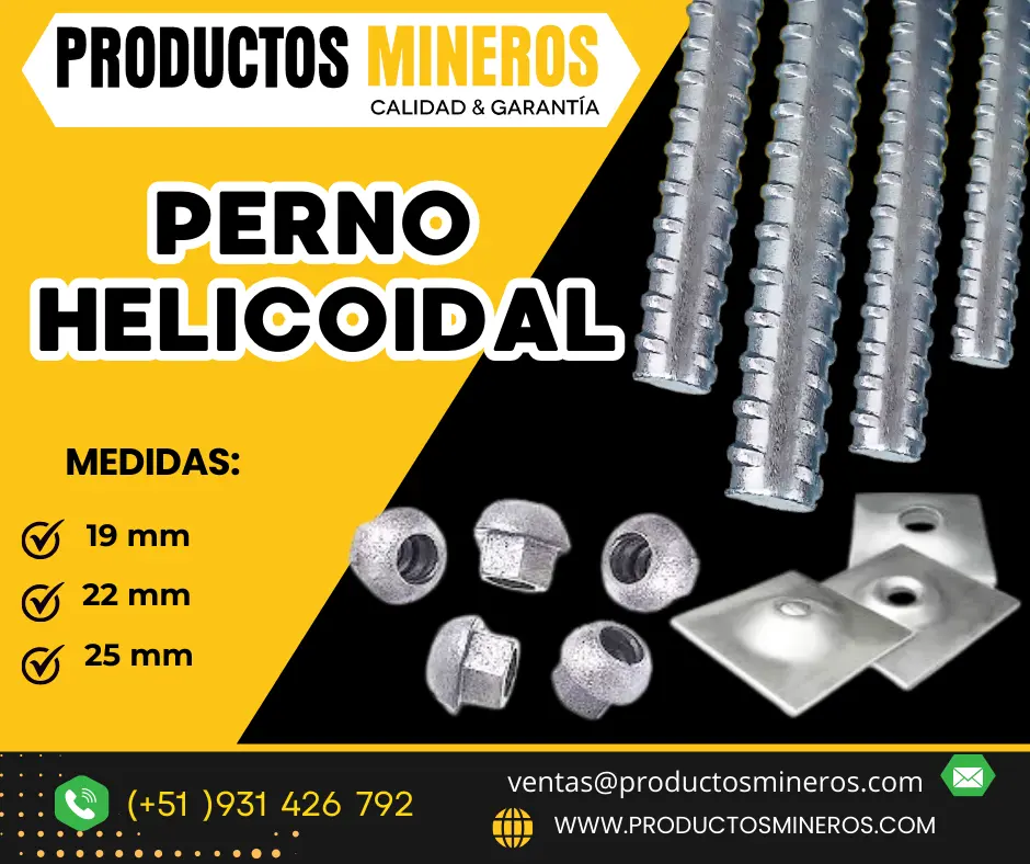 PERNOS HELECOIDALES - PERÚ