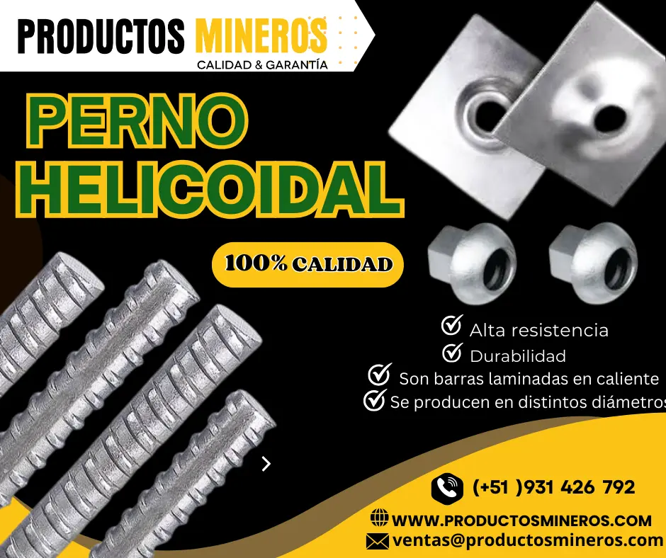 PERNOS HELECOIDALES - PERÚ