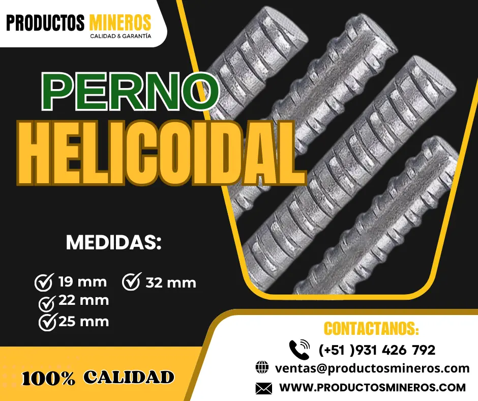 PERNOS HELECOIDALES - PERÚ