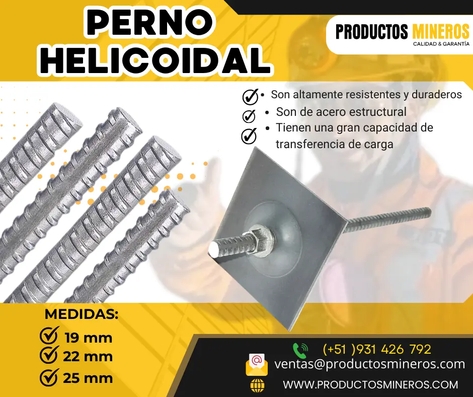 PERNOS HELECOIDALES - PERÚ