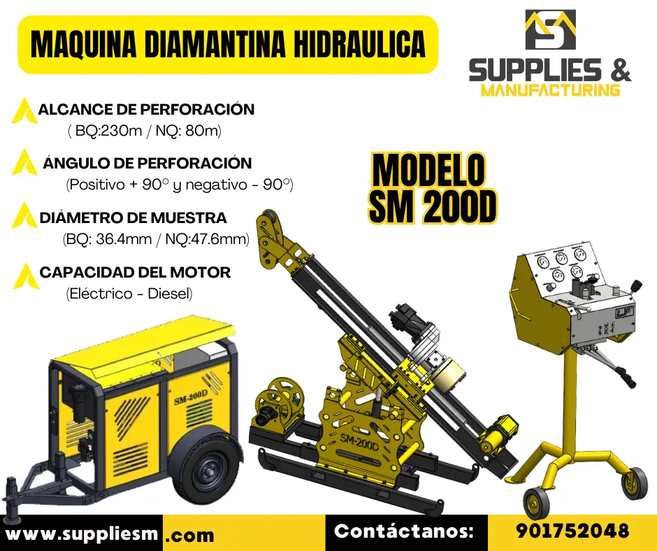 maquina para recuperación de muestras industria peruana