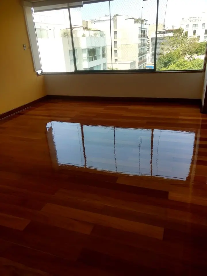 Pisos de parquet.