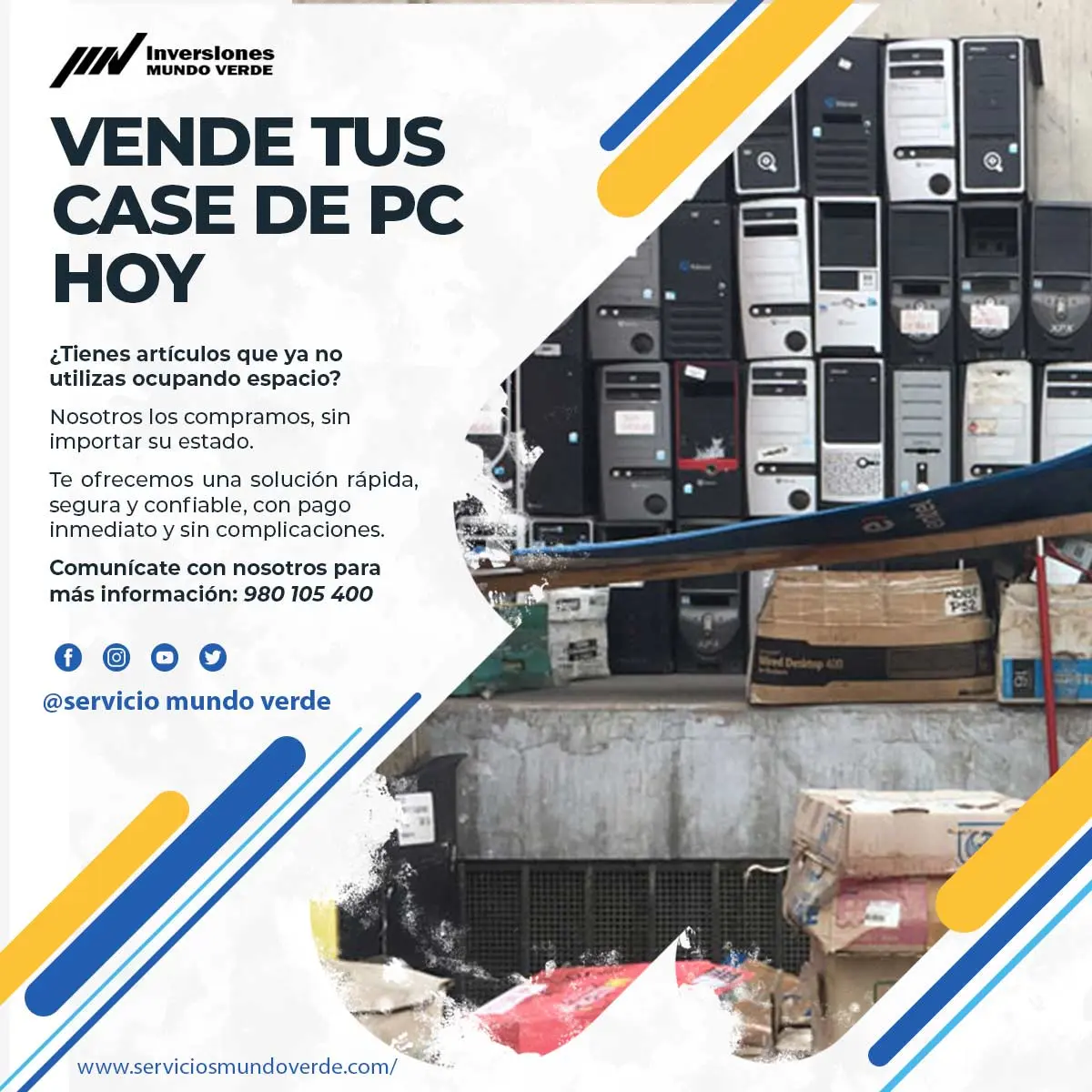 COMPRAMOS CASE DE PC 