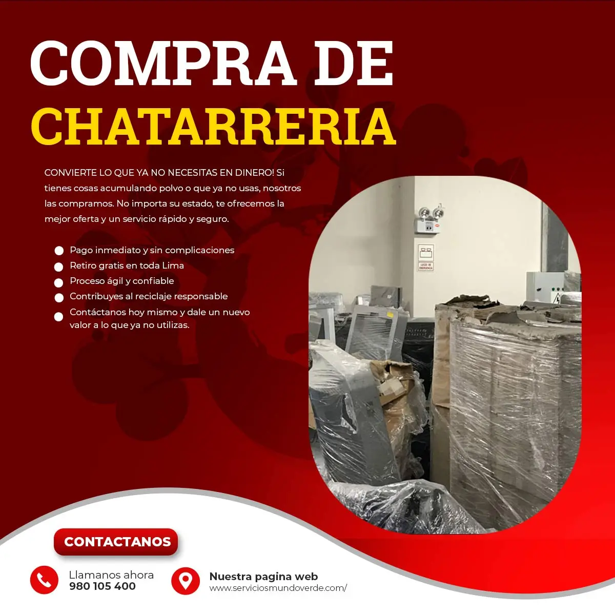COMPRAMOS CHATARRERIA 