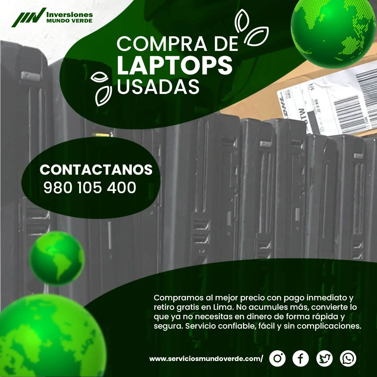 COMPRAMOS LAPTOPS 