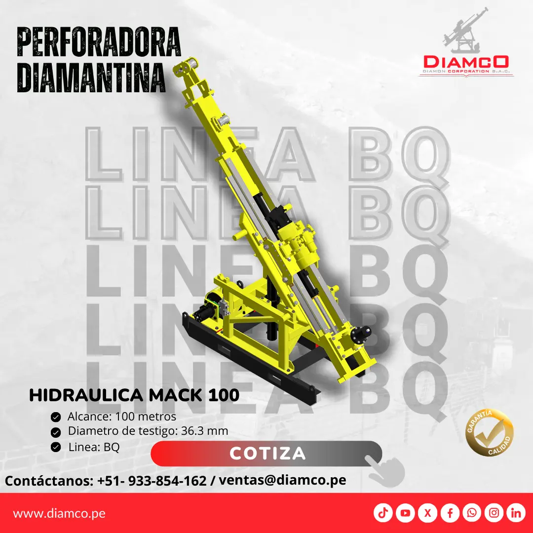 MAQUINA HIDRAULICA MACK100