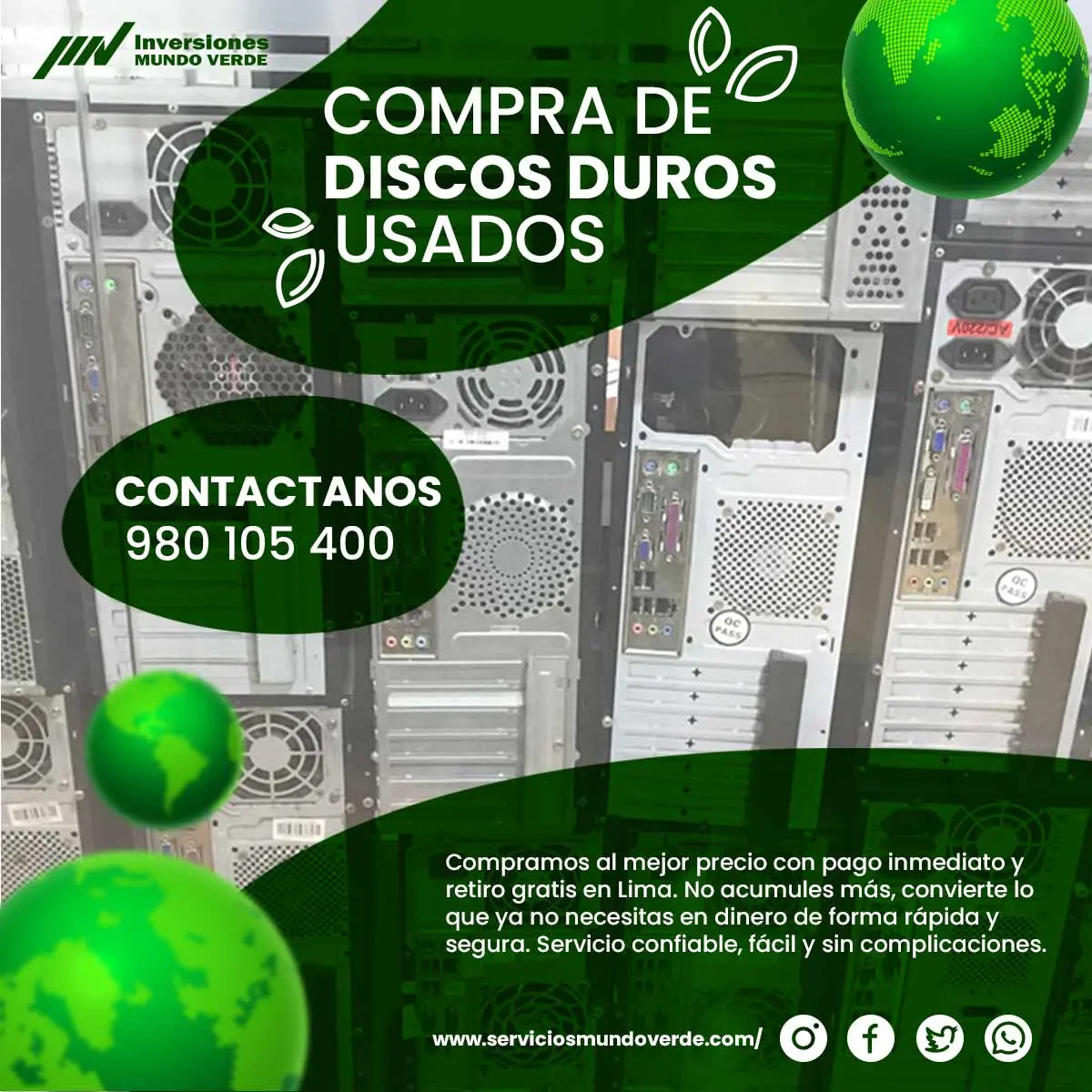 COMPRAMOS DISCOS DUROS