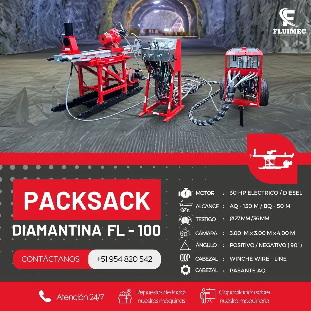 PACKSACK DIAMANTINA FL100 minera