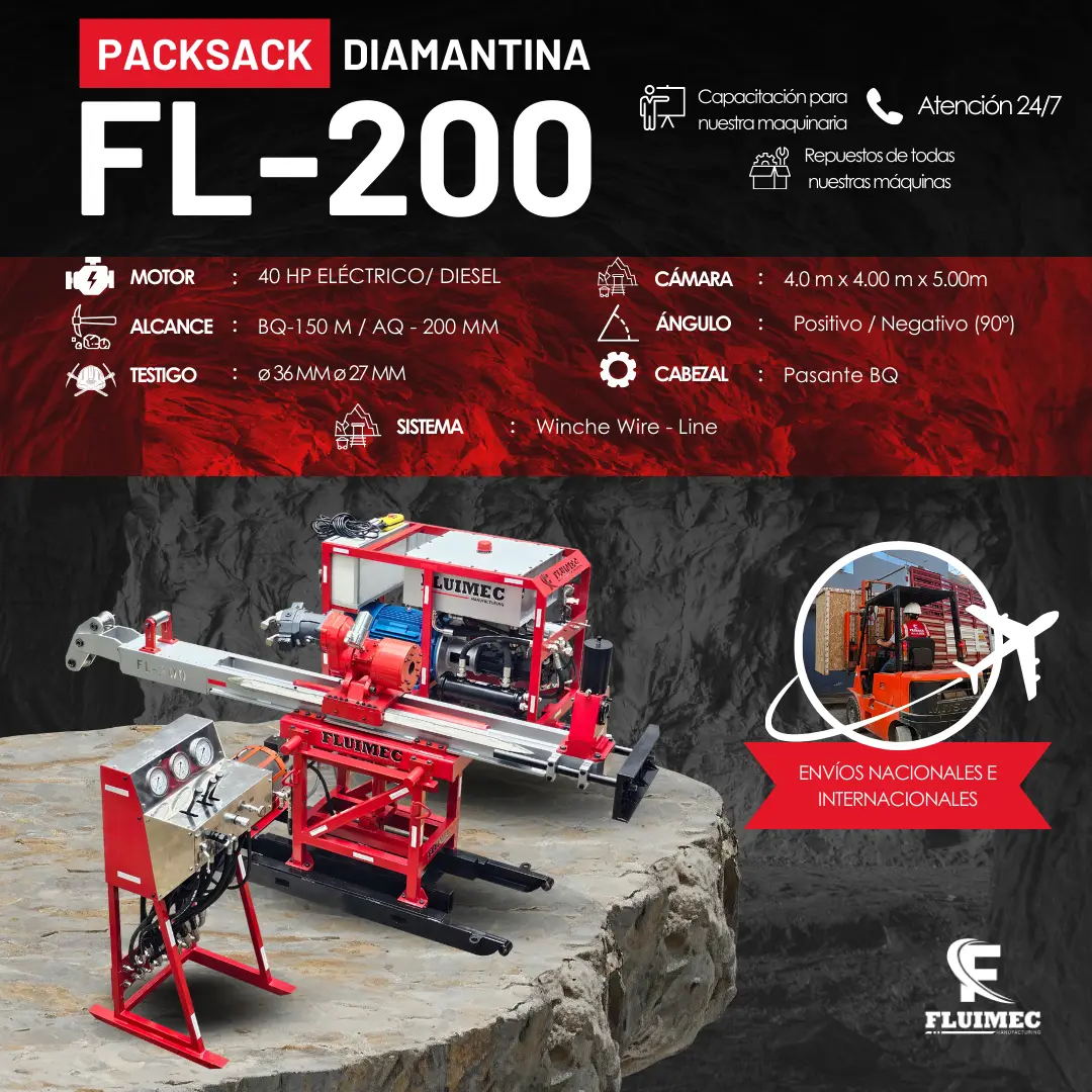 PACKSACK DIAMANTINA FL-200 minera 
