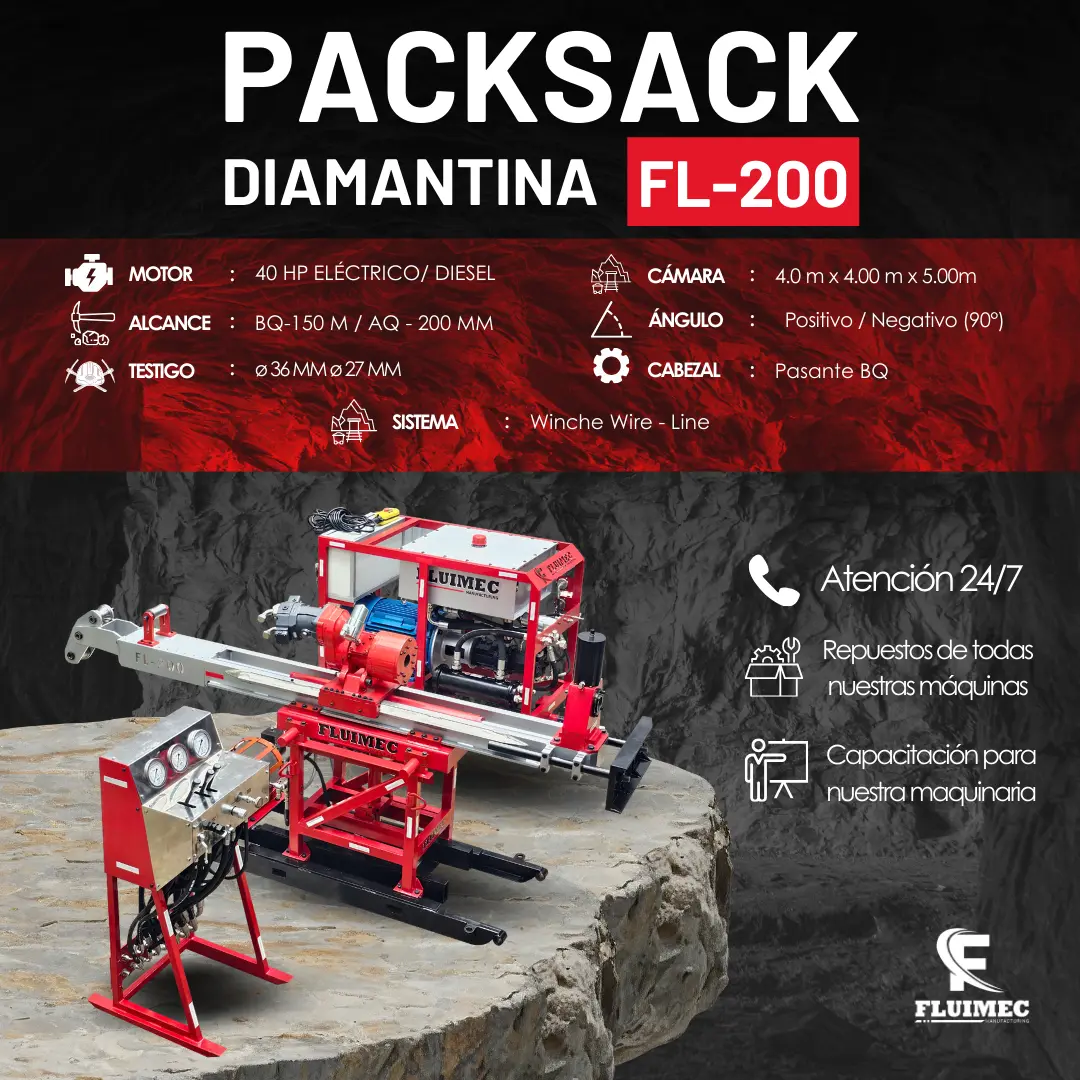 PACKSACK DIAMANTINA FL-200 socavón 