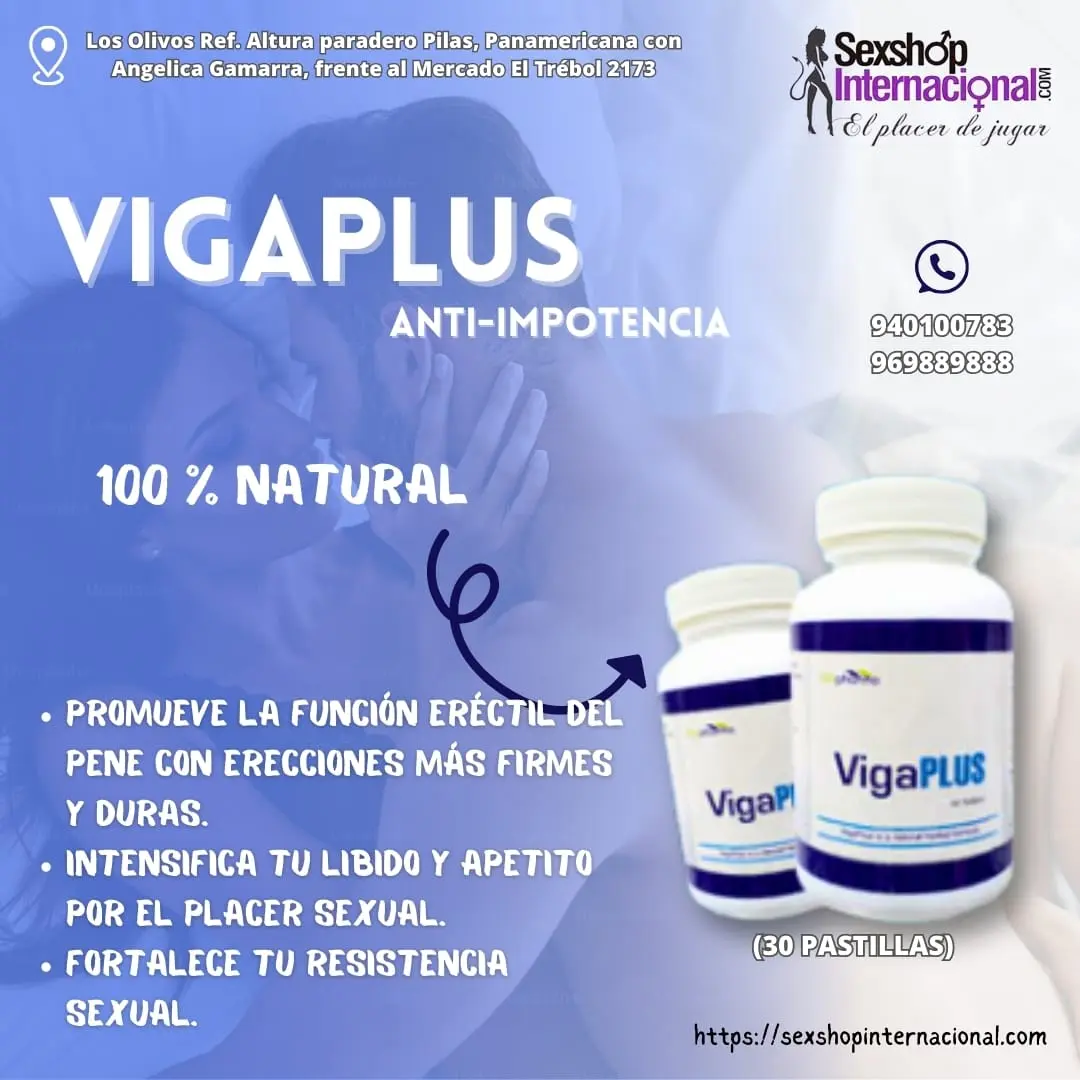 VIGA PLUS - 30 CAPSULAS 100 NATURALES