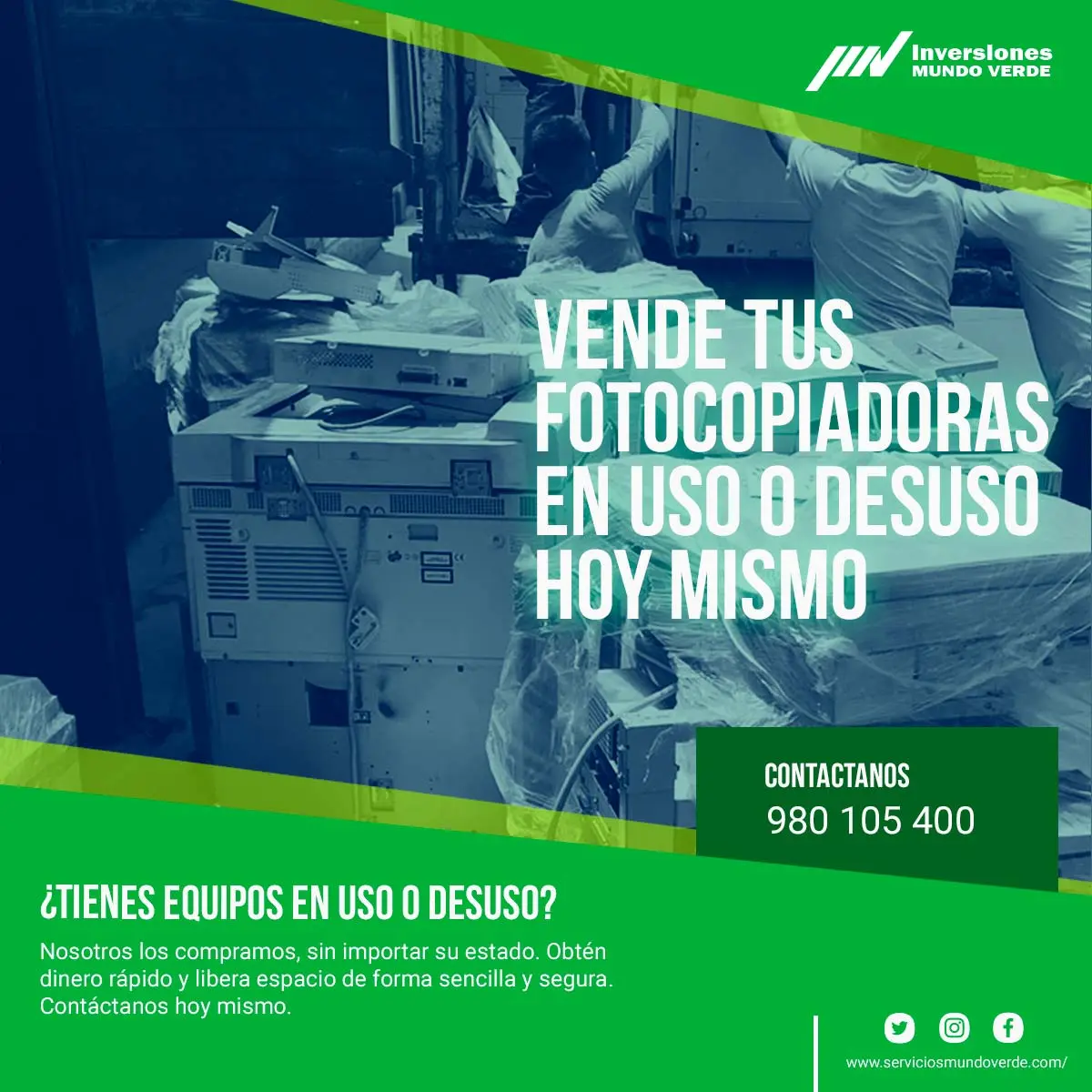 COMPRAMOS FOTOCOPIADORAS