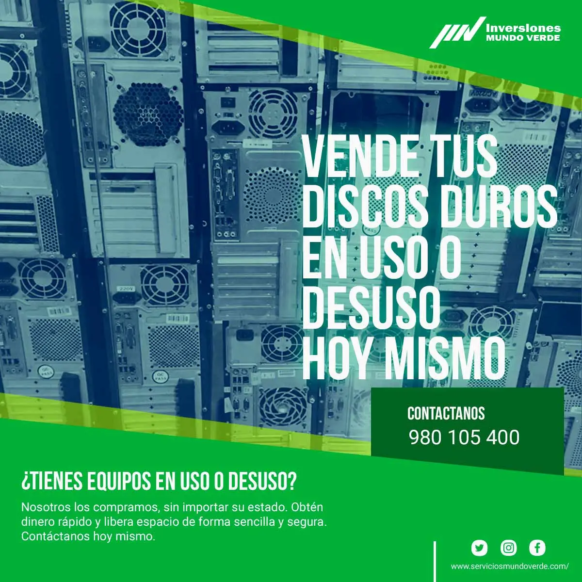 COMPRAMOS DISCOS DUROS 