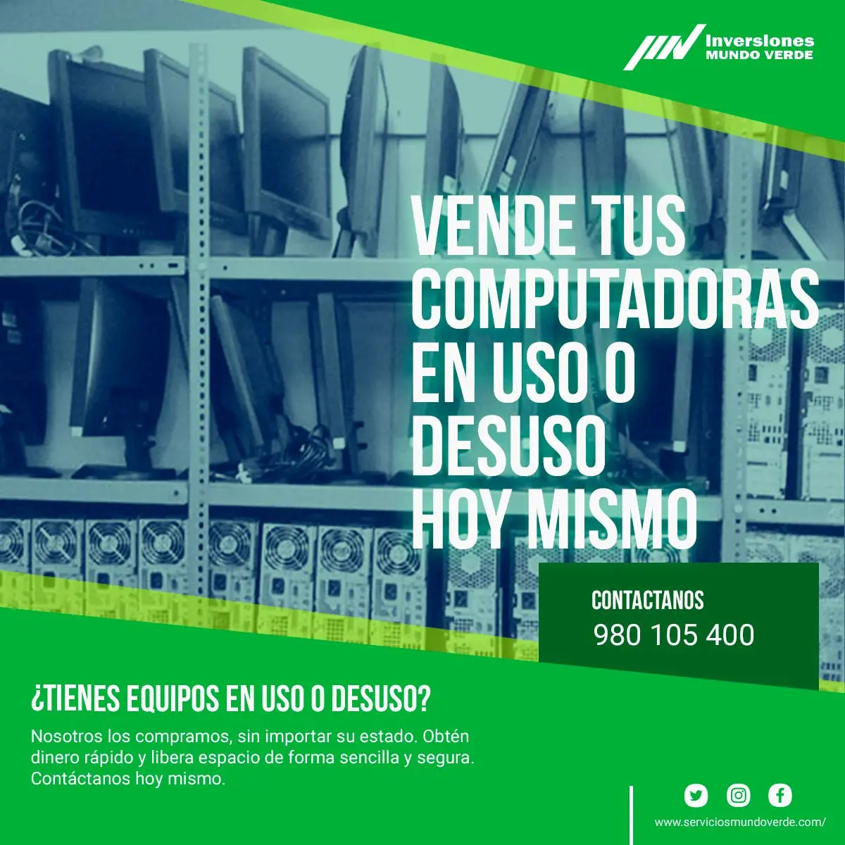 COMPRAMOS COMPUTADORAS