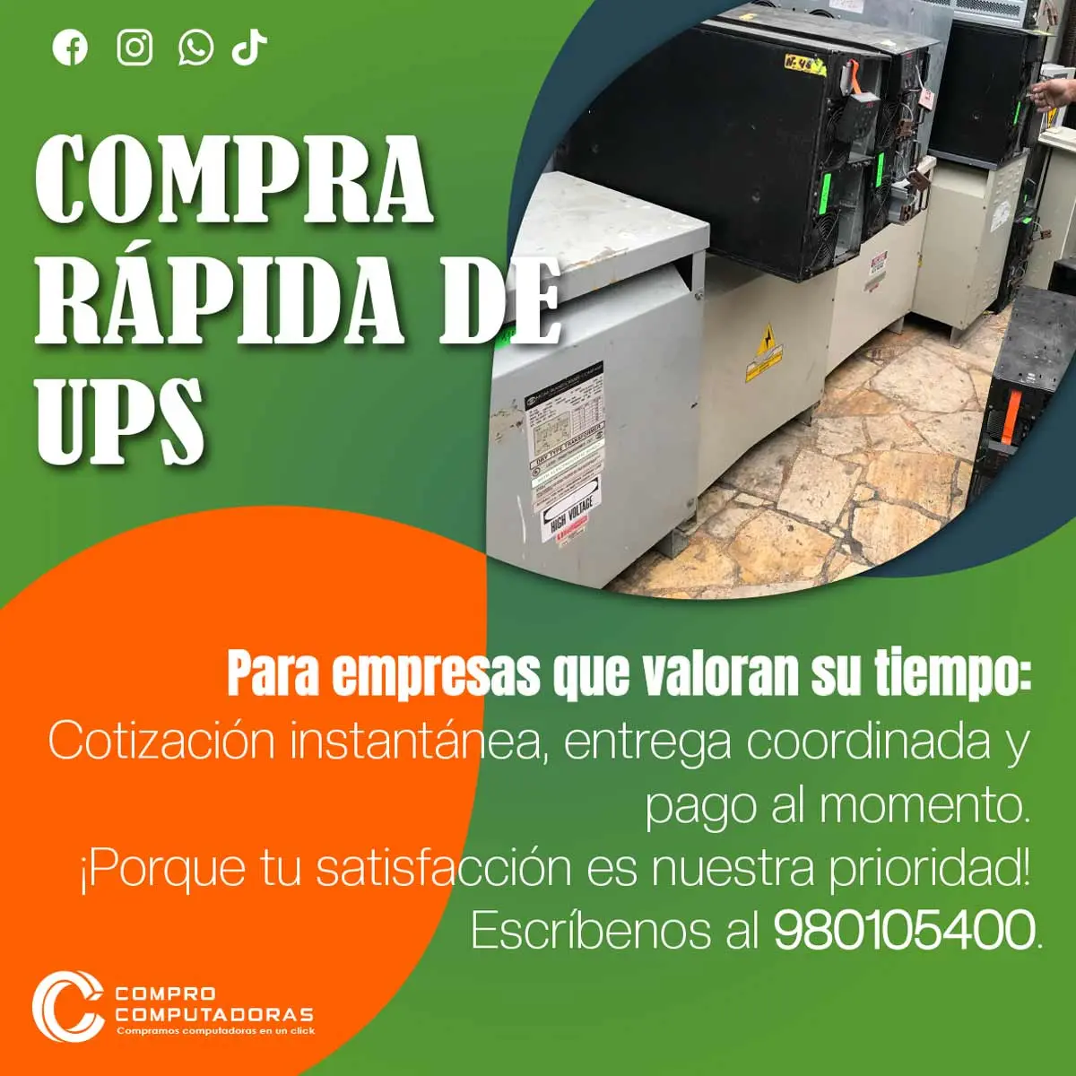 COMPRAMOS UPS
