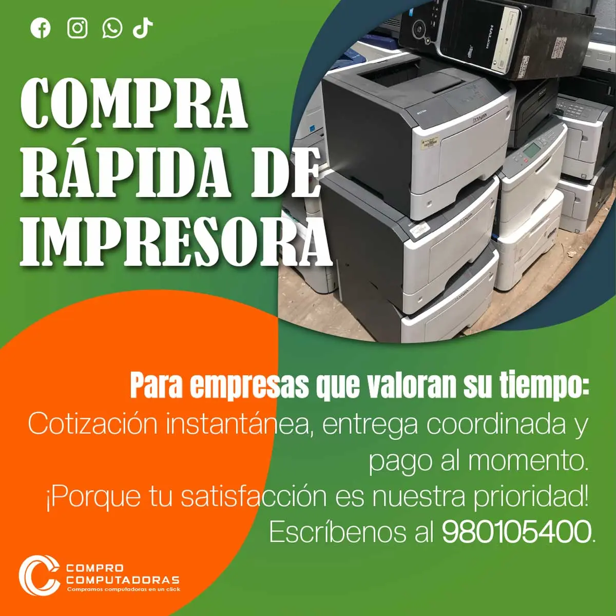 COMPRAMOS IMPRESORAS