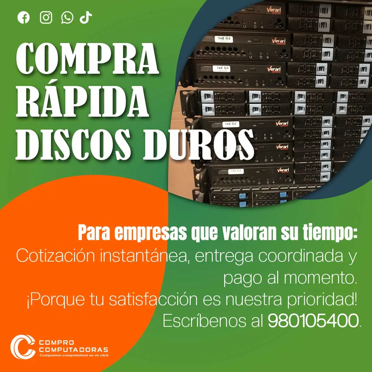 COMPRAMOS DISCOS DUROS 