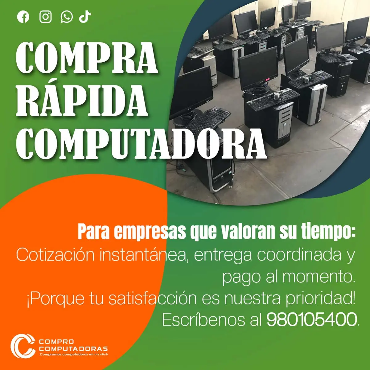 COMPRAMOS COMPUTADORAS