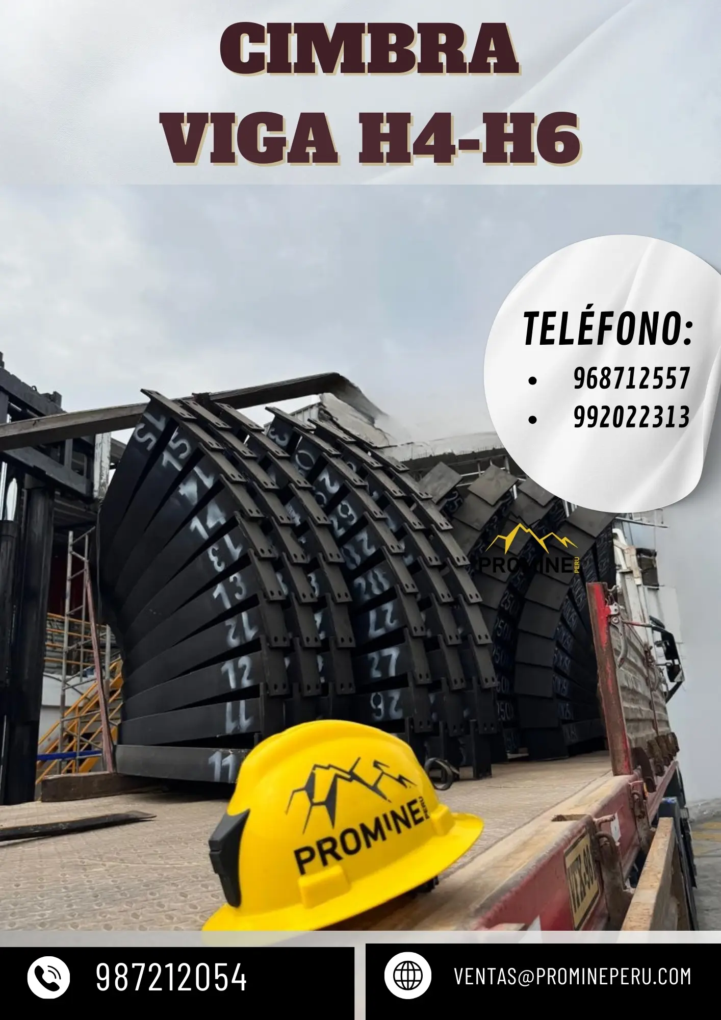 CIMBRA EN VIGA H PROMINE PERU