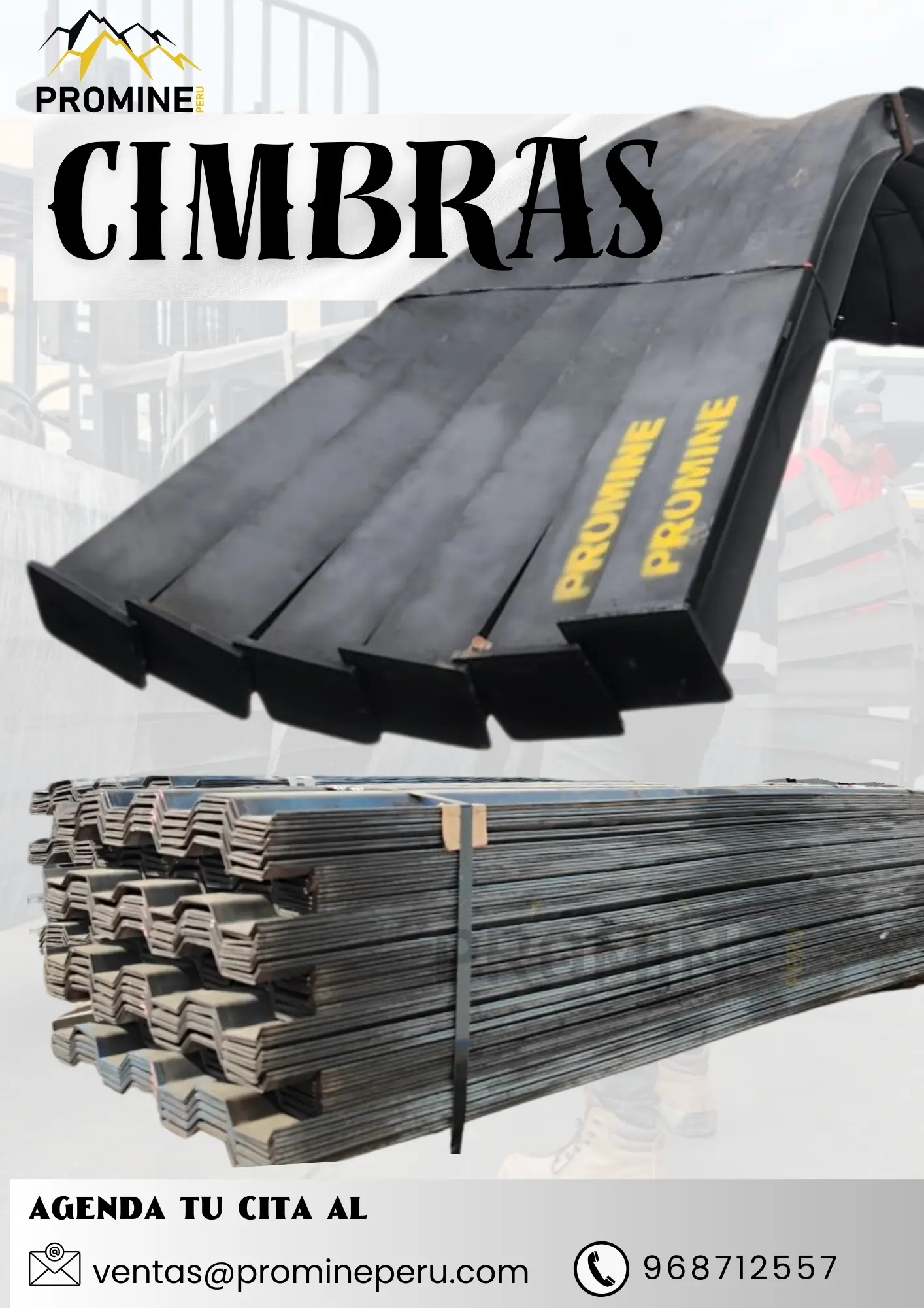 CIMBRAS MINERAS VIGA H4 PROMINE PERU
