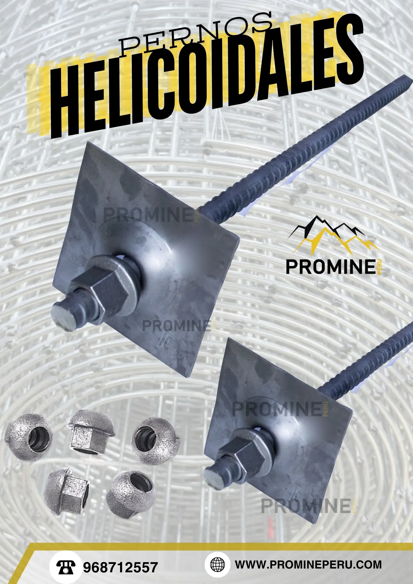 PERNO CORRUGADO PROMINE PRTU