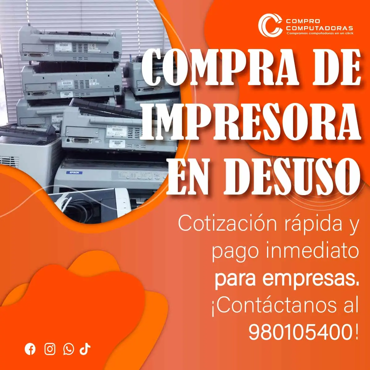 COMPRAMOS IMPRESORAS