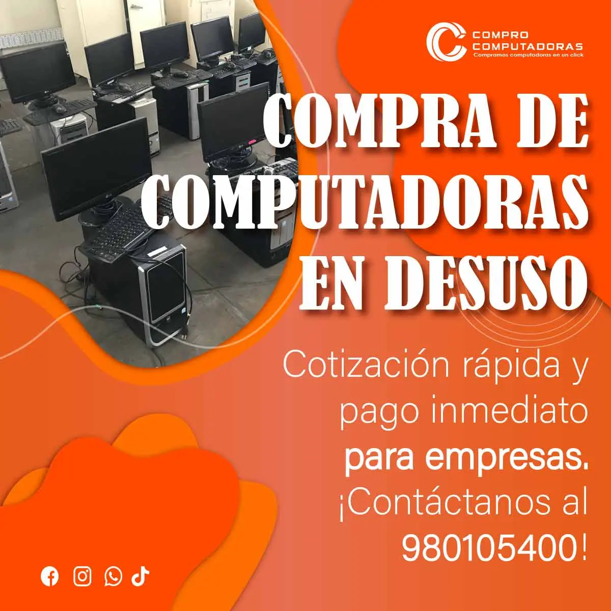 COMPRAMOS COMPUTADORAS