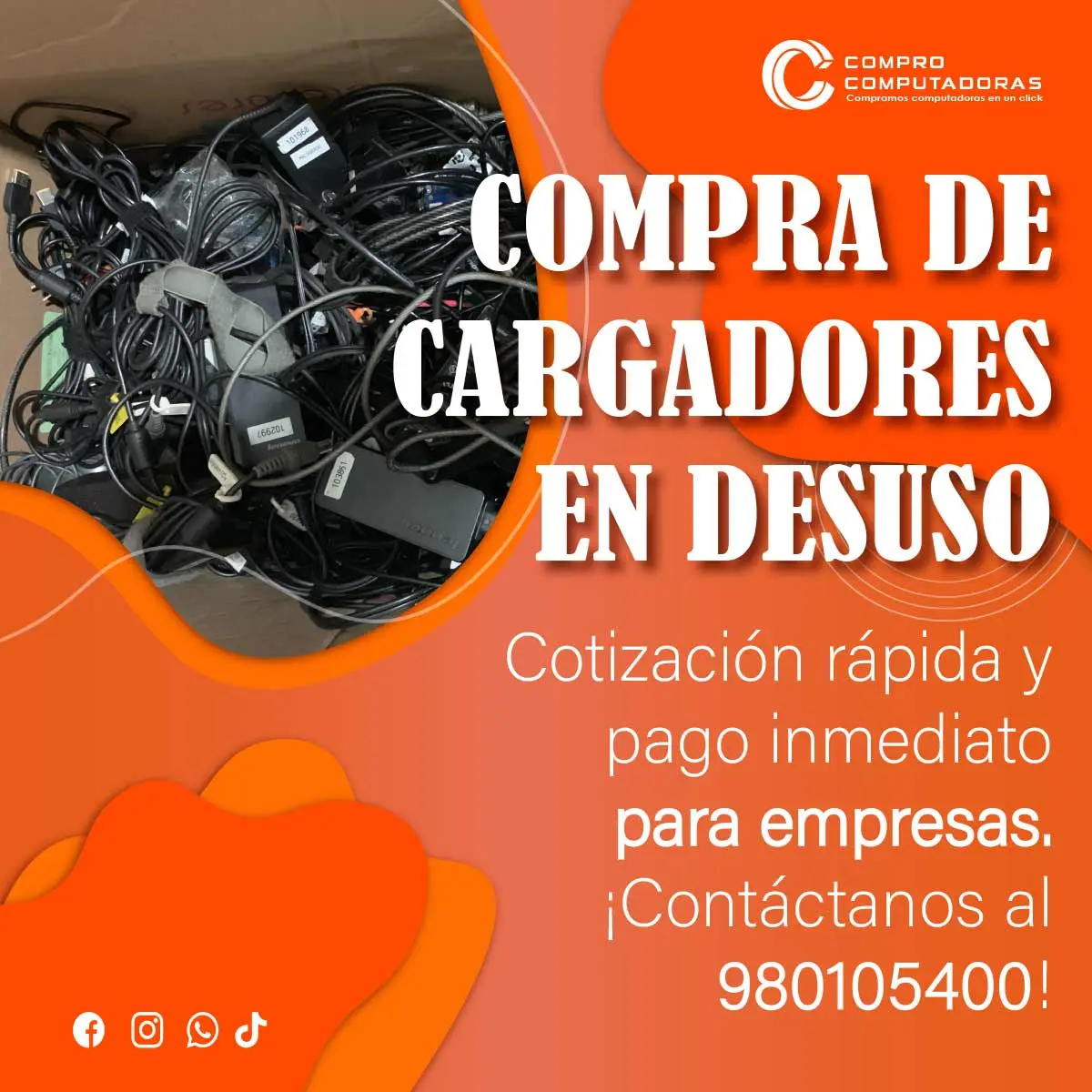 COMPRAMOS CARGADORES