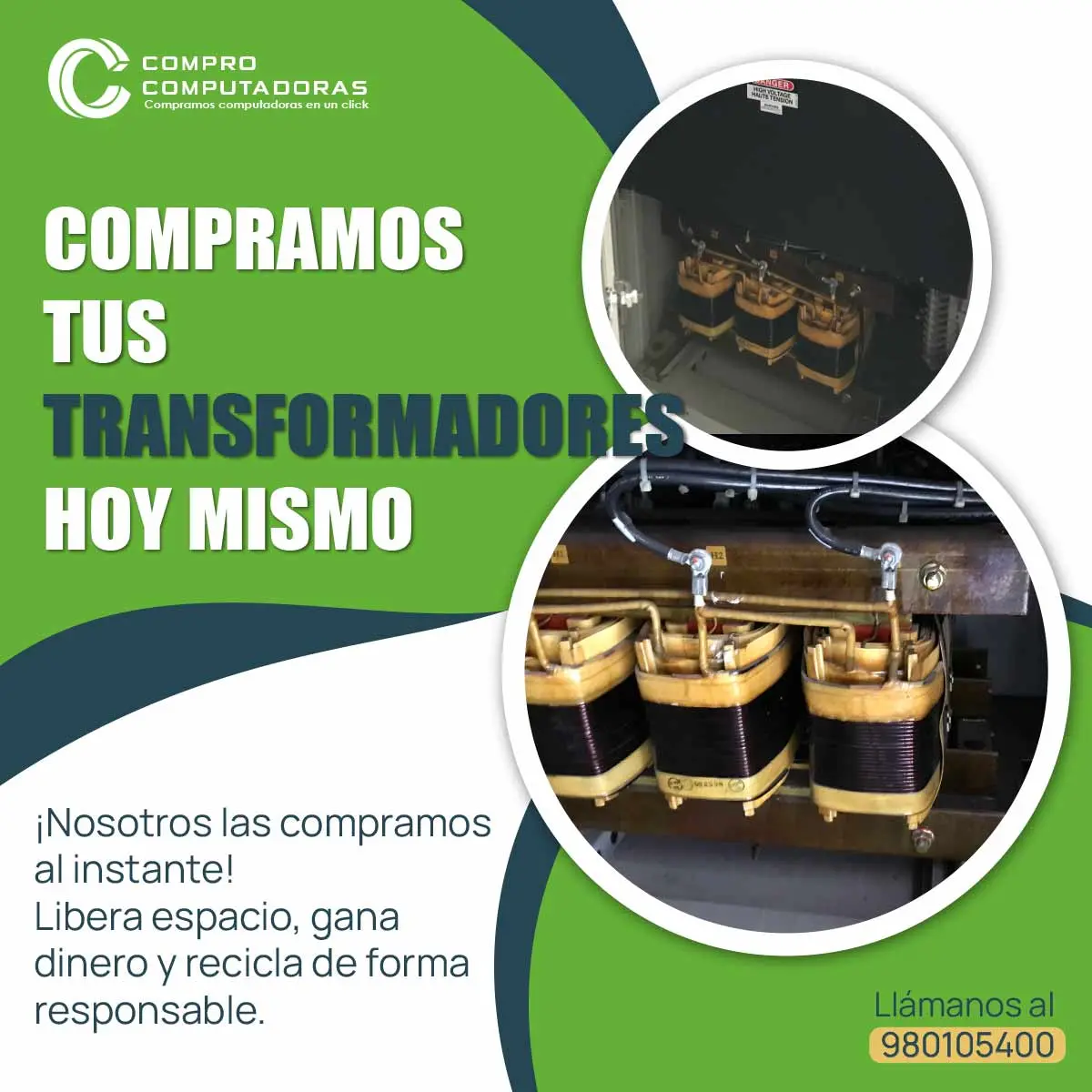 COMPRAMOS TRANSFORMADORES 