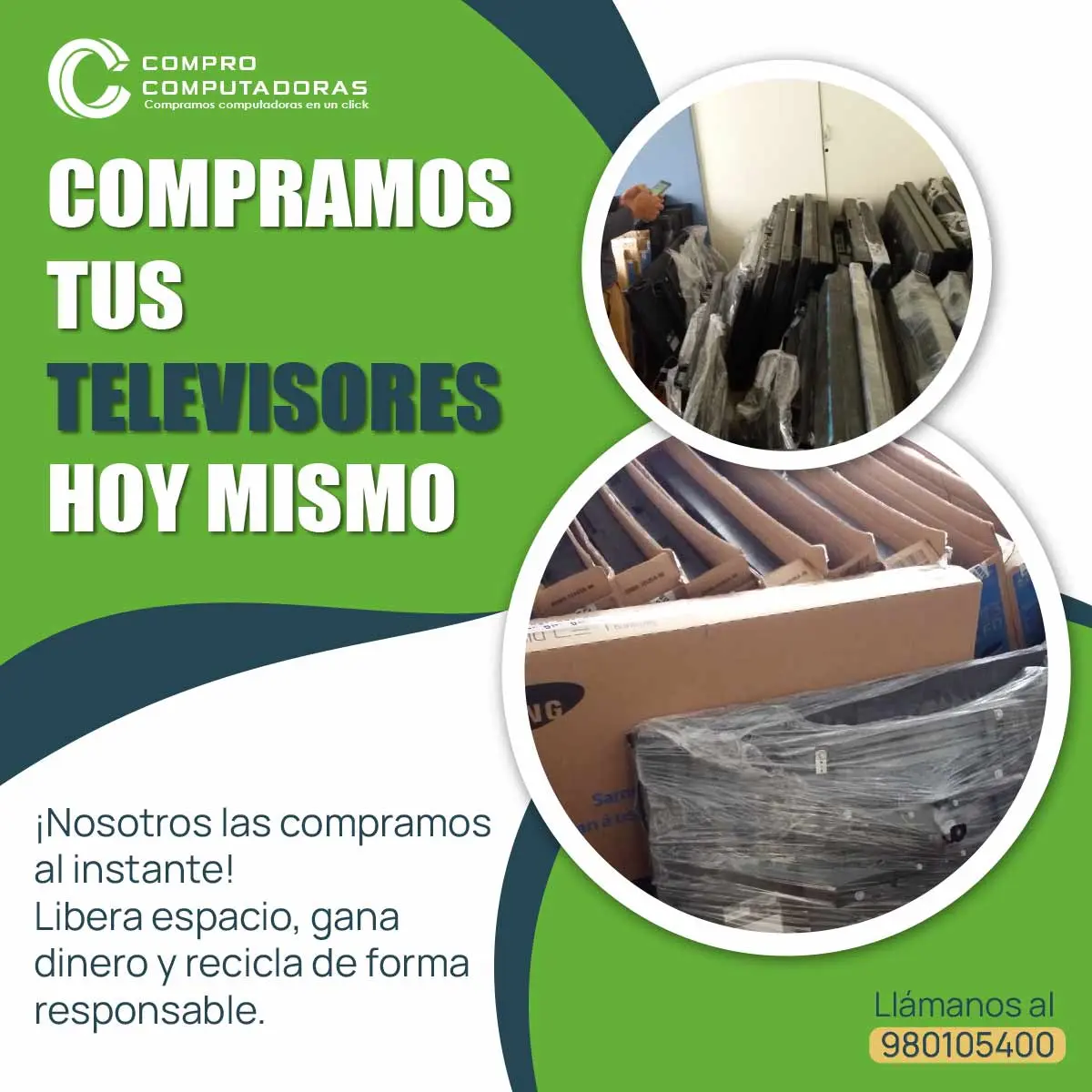 COMPRAMOS TELEVISORES